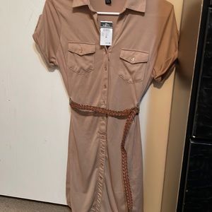 Rue 21 tan dress